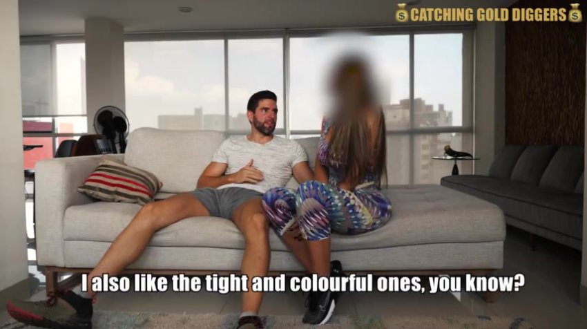 Butt Girl Gets Picked up from the Gym to have a