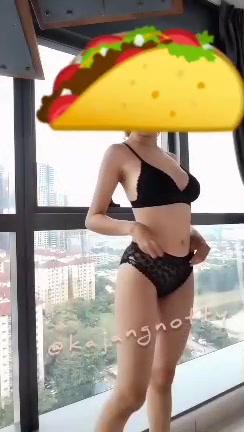 Kebaya Orange (6) TG @doodstreamRedLion